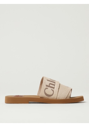 Heeled Sandal CHLOÉ Woman color Beige
