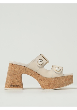 Heeled Sandal JIMMY CHOO Woman color White