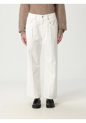 Jeans BRUNELLO CUCINELLI Woman color White