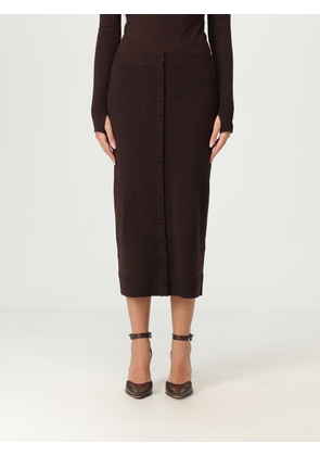 Skirt VICTORIA VICTORIA BECKHAM Woman color Brown