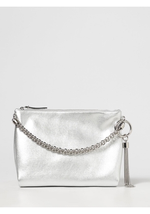 Handbag JIMMY CHOO Woman color Silver
