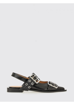 Ballet Flat GANNI Woman color Black