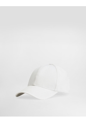 Dolce & Gabbana Gabardine Baseball Cap - Man Hats And Gloves Gray 58