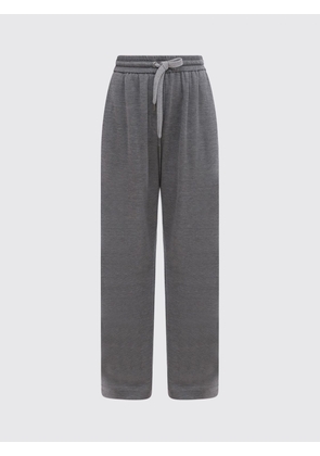 Pants BRUNELLO CUCINELLI Woman color Grey