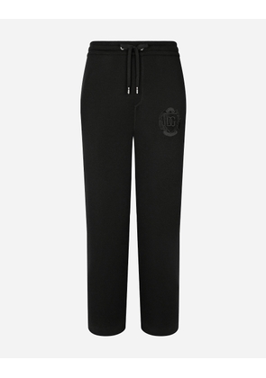 Dolce & Gabbana Wool Jogging Pants - Man Pants And Shorts Black 56