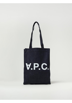 Tote Bag A. P.C. Woman color Blue
