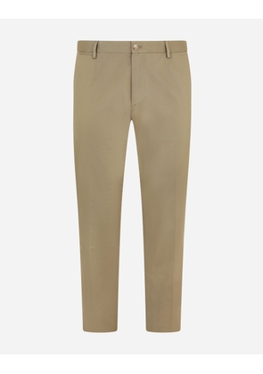 Dolce & Gabbana Pantalone - Man Pants And Shorts Beige Cotton 44