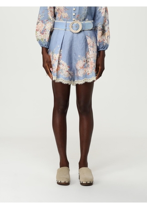 Shorts ZIMMERMANN Woman color Gnawed Blue