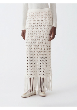 Skirt FABIANA FILIPPI Woman color Natural