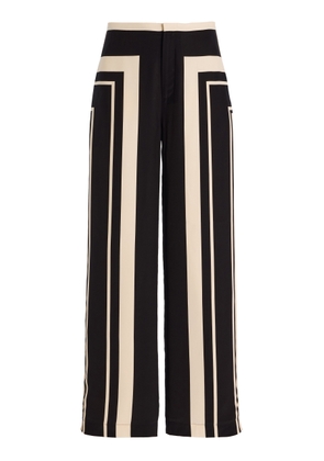 SIR. Pietra Silk Wide-Leg Trousers - Moda Operandi