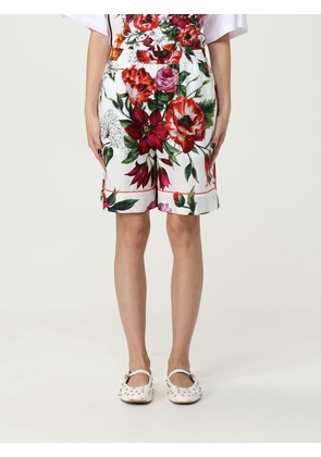 Shorts DOLCE & GABBANA Woman color White