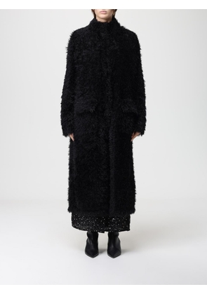 Fur Coat EMPORIO ARMANI Woman color Black