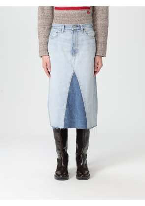 Skirt POLO RALPH LAUREN Woman color Denim