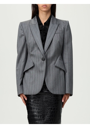 Jacket MCQUEEN Woman color Grey
