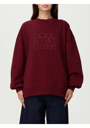Sweatshirt ROTATE Woman color Burgundy