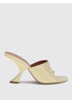 Heeled Sandal AMINA MUADDI Woman color Sand