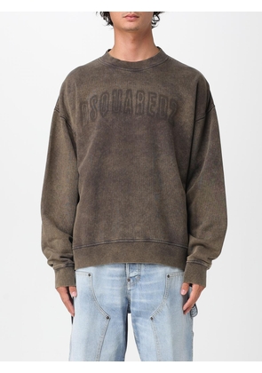 Sweatshirt DSQUARED2 Men color Brown