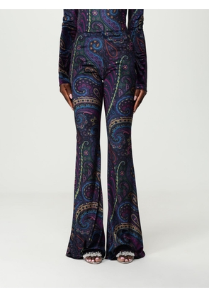 Pants ETRO Woman color Denim