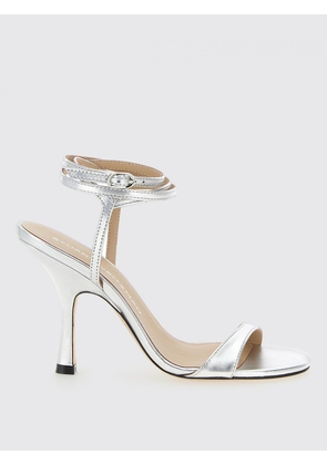 Heeled Sandal STUART WEITZMAN Woman color Silver