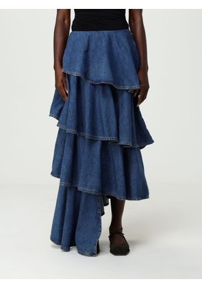 Skirt ALAÏA Woman color Blue