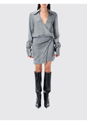 Dress THE ATTICO Woman color Grey