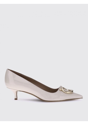 Pump FERRAGAMO Woman color Cream