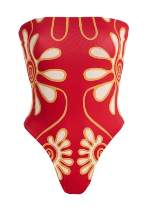 Cala de la Cruz Exclusive Lore One-Piece Swimsuit - Moda Operandi