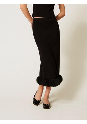 Skirt TWINSET ACTITUDE Woman color Black