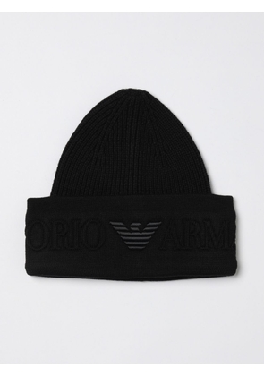 Hat EMPORIO ARMANI Men color Black