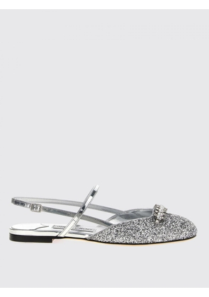 Ballet Flat JIMMY CHOO Woman color Silver