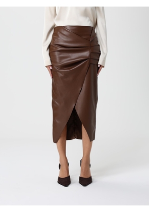 Skirt HANITA Woman color Leather