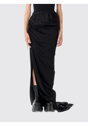 Skirt RICK OWENS Woman color Black