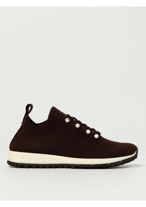 Sneakers JIMMY CHOO Woman color Brown