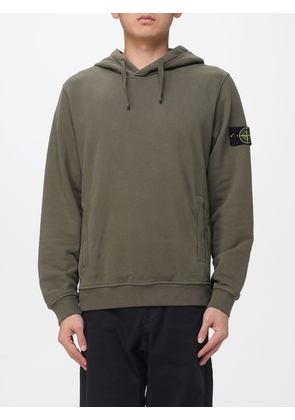 Sweatshirt STONE ISLAND Men color Green