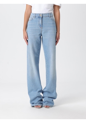 Jeans ELISABETTA FRANCHI Woman color Denim