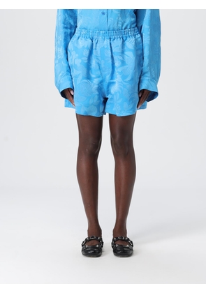 Shorts BALENCIAGA Woman color Sky