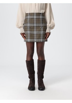 Skirt BURBERRY Woman color Green