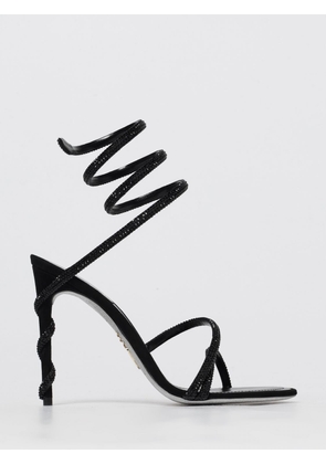 Heeled Sandal RENE CAOVILLA Woman color Black