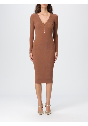Dress ELISABETTA FRANCHI Woman color Brown