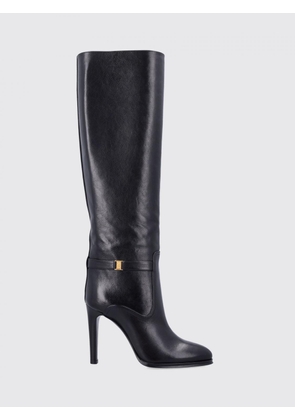 Boots SAINT LAURENT Woman color Black