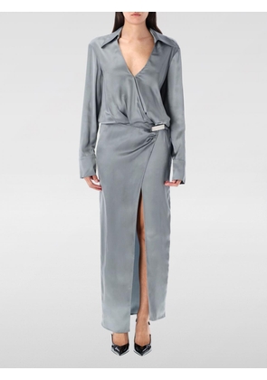 Dress THE ATTICO Woman color Grey