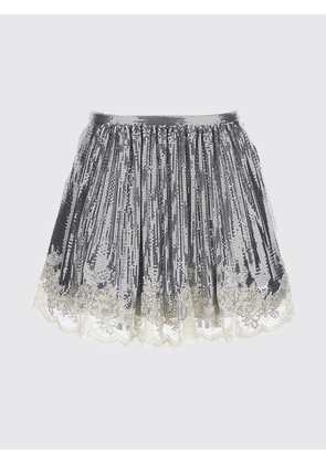 Skirt RABANNE Woman color Silver