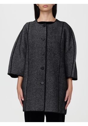Coat EMPORIO ARMANI Woman color Black
