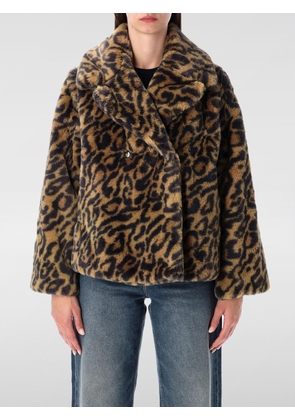 Fur Coat A. P.C. Woman color Multicolor