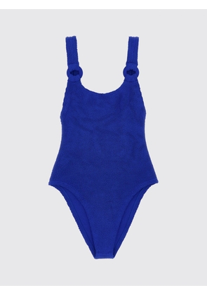 Swimsuit HUNZA G Woman color Blue