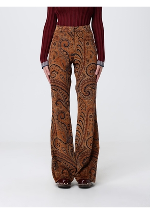 Pants ETRO Woman color Multicolor