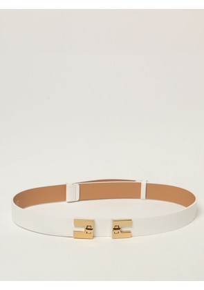 Belt ELISABETTA FRANCHI Woman color Ivory