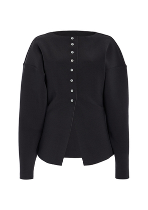 BIRROT Exclusive Lay3 Bonded Crepe Cardigan - Moda Operandi
