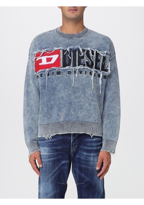 Sweatshirt DIESEL Men color Sky Blue
