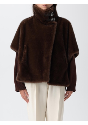 Fur Coat PINKO Woman color Rope